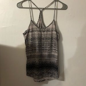 UO BDG Patterned Racerback Tank Top
